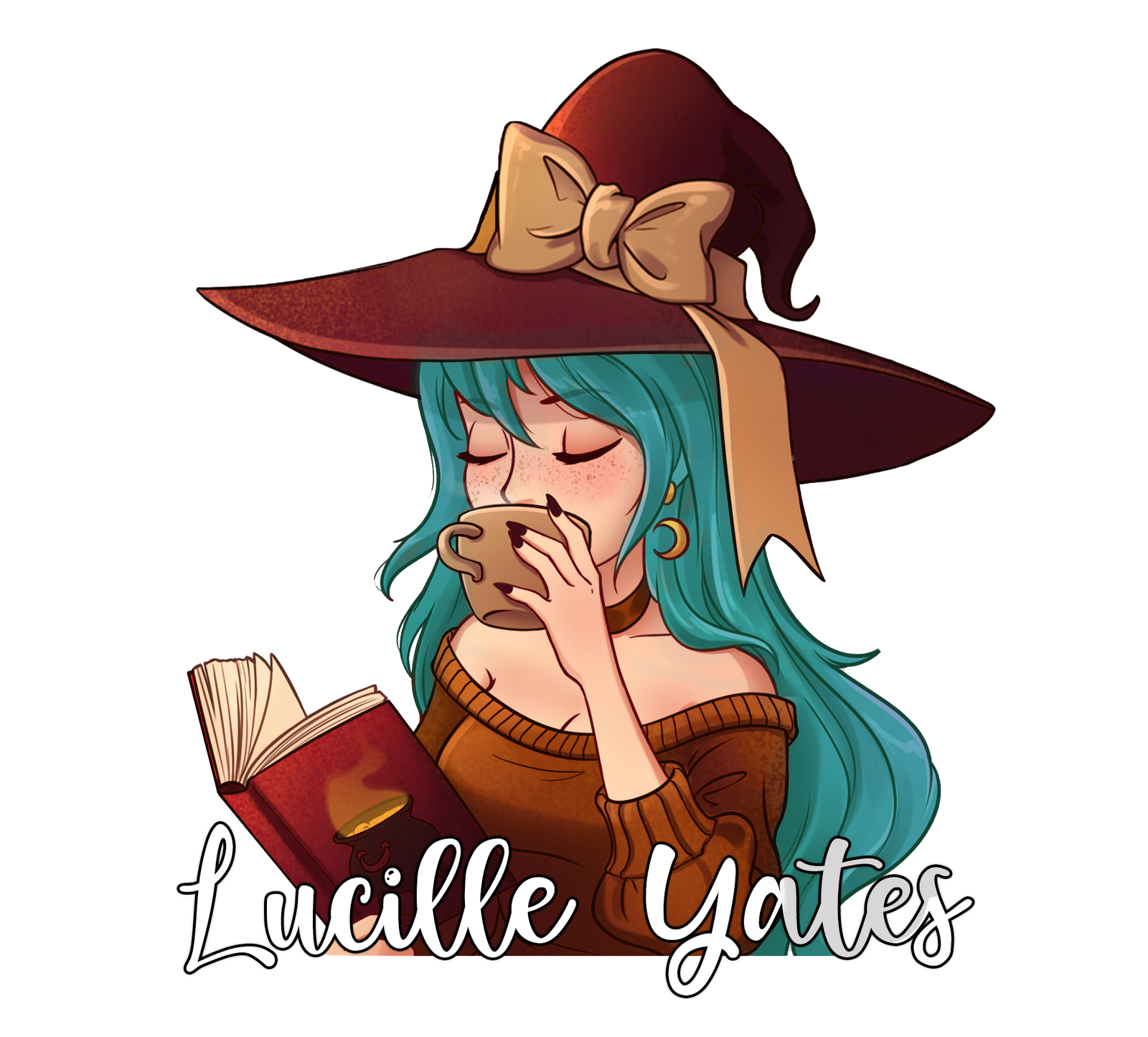 Lucille Yates Logo Witch 2021