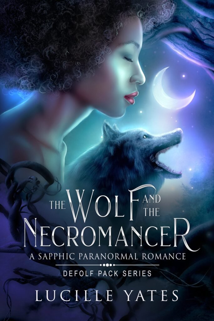 The Wolf and the Necromancer by Lucille Yates book cover