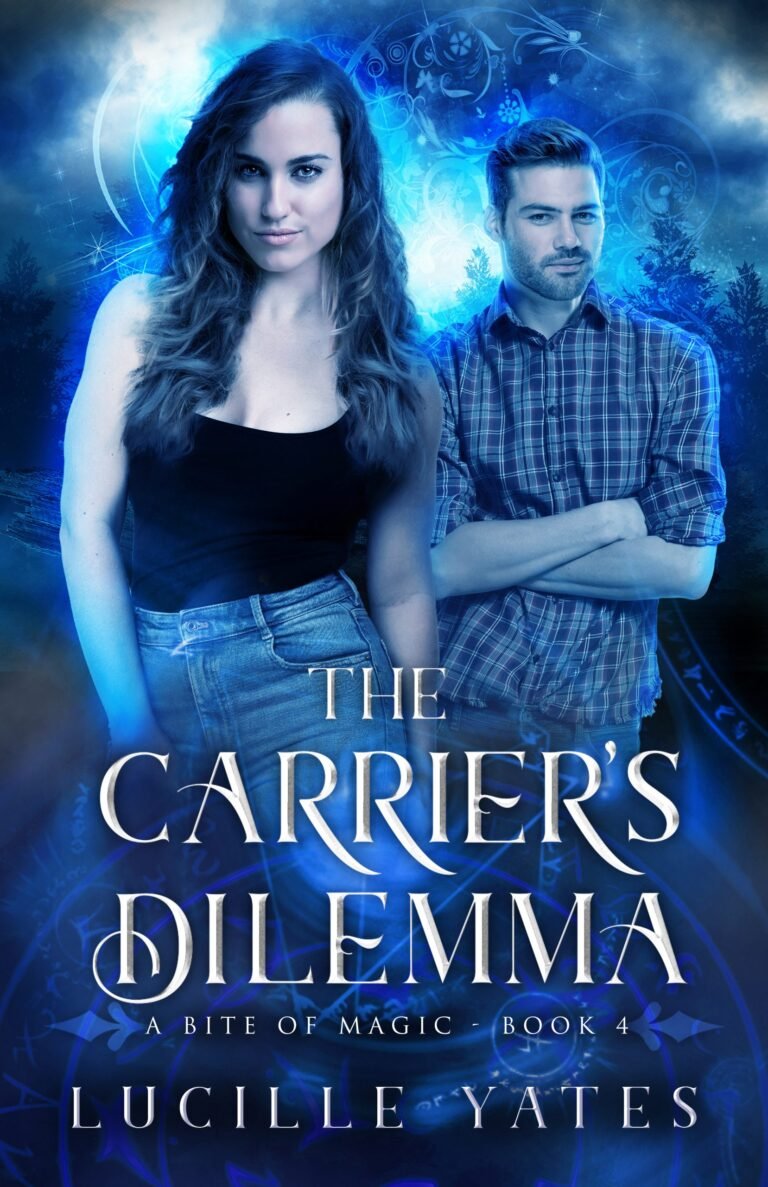 Book cover for The Carrier's Dilemma. Book 4 of the A Bite of Magic series by Lucille Yates