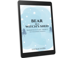 Bear in a Witch's Shed temporary eBook cover.